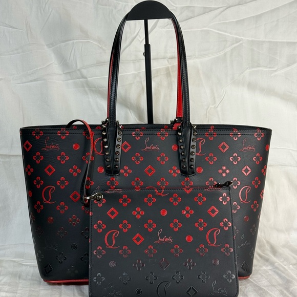 Christian Louboutin Handbags - Sale - Christian Louboutin Cabata Loubinthesky Calf Tote with Pochette